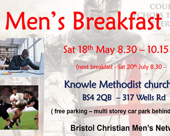 Sat 18 May - Men's Breakfast