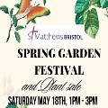 Sat 18 May - Spring Garden Festival and Plant Sale