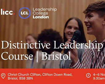 Wed 4-Fri 6 Nov - Distinctive Leadership Course